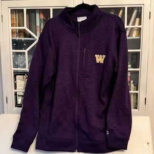University of Washington Huskies thermal jacket unisex L